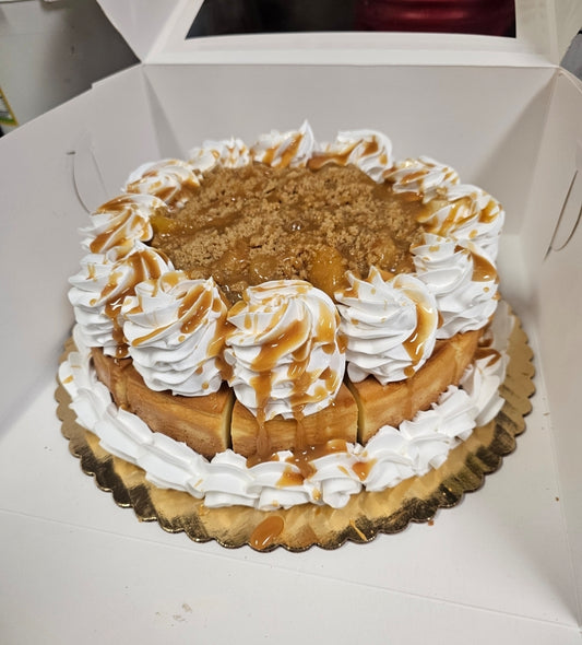 Peach Cobbler Cheesecake