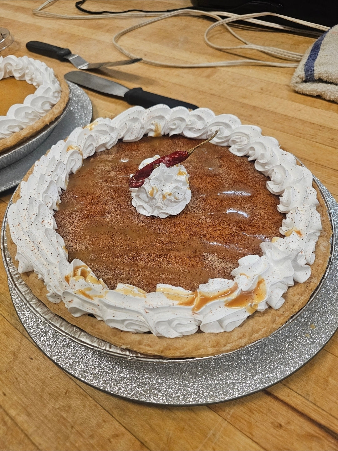 Red Chile Pumpkin Pie