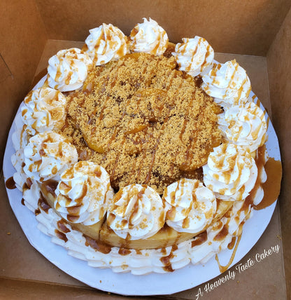 Peach Cobbler Cheesecake