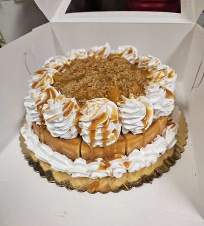 Peach Cobbler Cheesecake