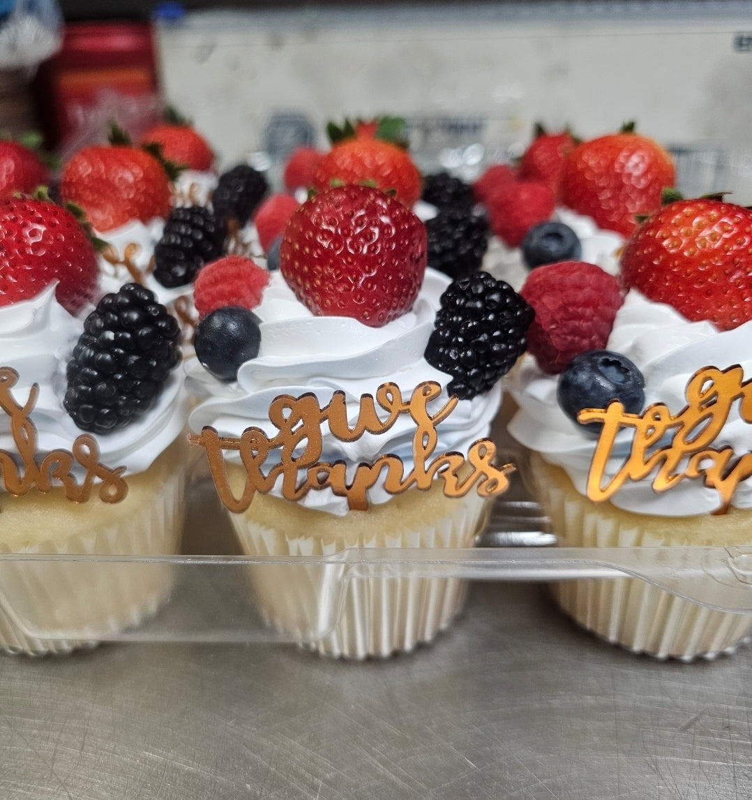 Dozen Chantilly Cupcakes